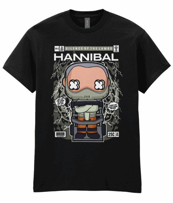 Hannibal Lector Pop Art Unisex T-Shirt