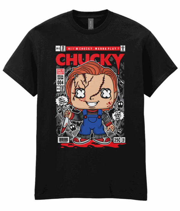 Chucky Pop Art Unisex T-Shirt