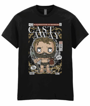 Cast Away Movie Pop Art Unisex T-Shirt