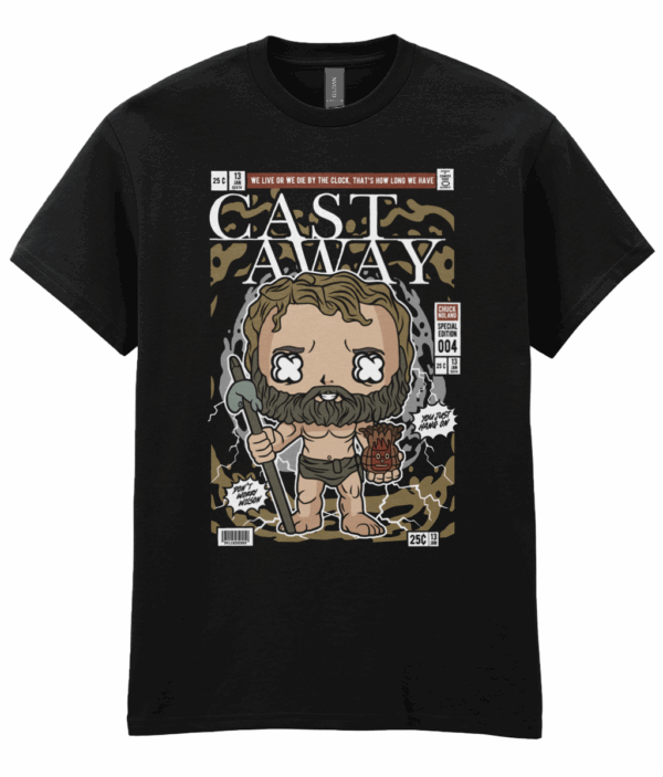 Cast Away Movie Pop Art Unisex T-Shirt