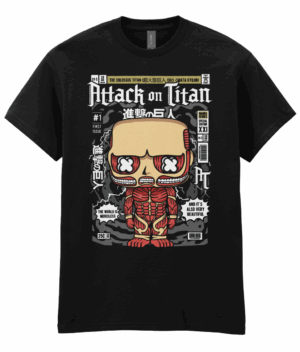 Attack on Titan Pop Art Unisex T-Shirt