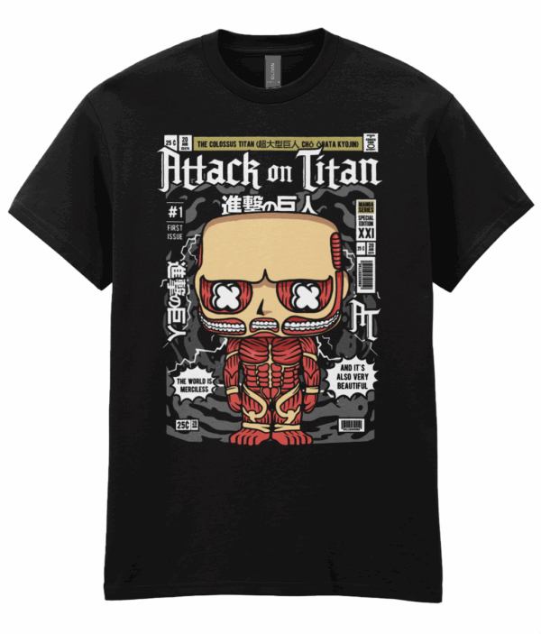 Attack on Titan Pop Art Unisex T-Shirt
