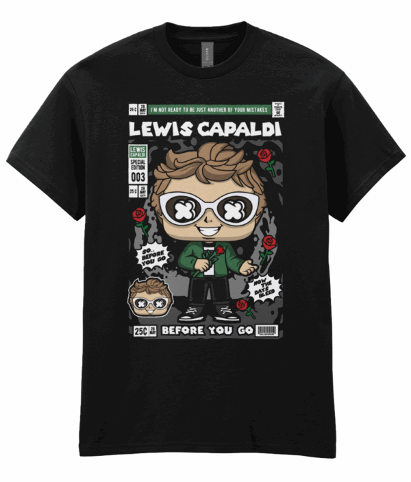 Lewis Capaldi Pop Art Unisex T-Shirt