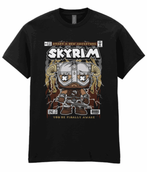 Skyrim Pop Art Unisex T-Shirt