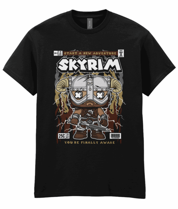Skyrim Pop Art Unisex T-Shirt