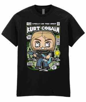 Kurt Cobain Pop Art Unisex T-Shirt