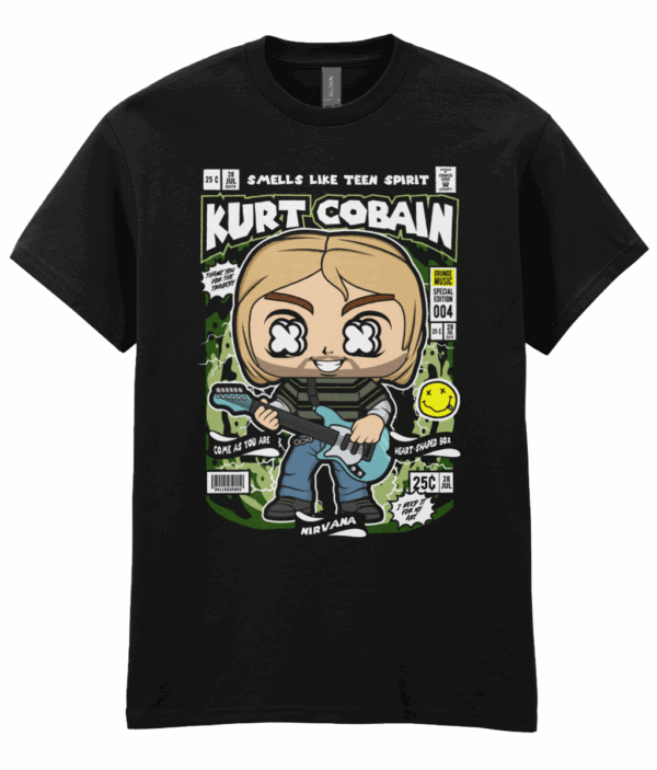 Kurt Cobain Pop Art Unisex T-Shirt