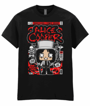 Alice Cooper Pop Art Unisex T-Shirt