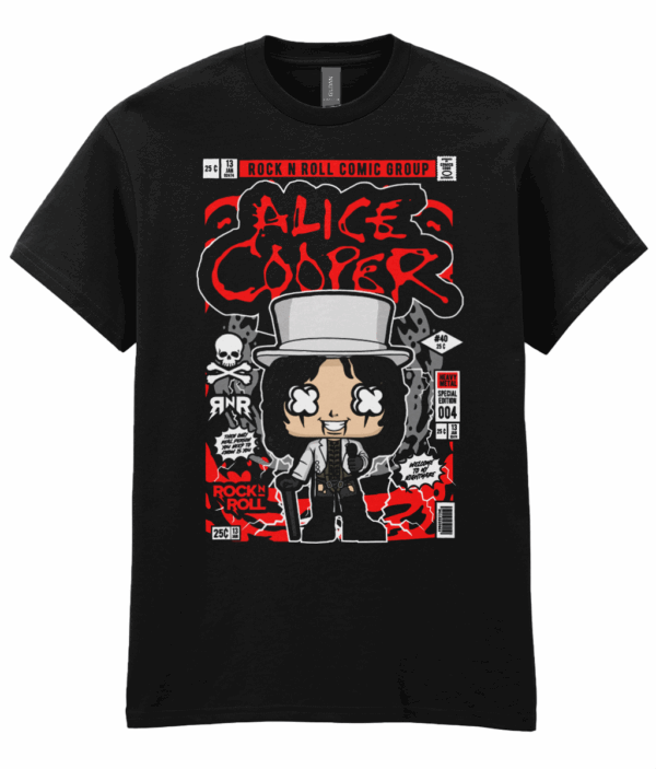 Alice Cooper Pop Art Unisex T-Shirt
