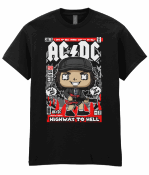 ACDC Angus Young Pop Art Unisex T-Shirt