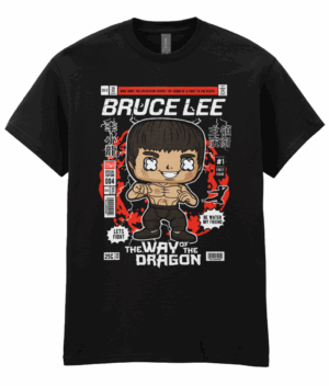 Bruce Lee Pop Art Unisex T-Shirt