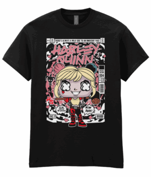Harley Quinn Pop Art Unisex T-Shirt