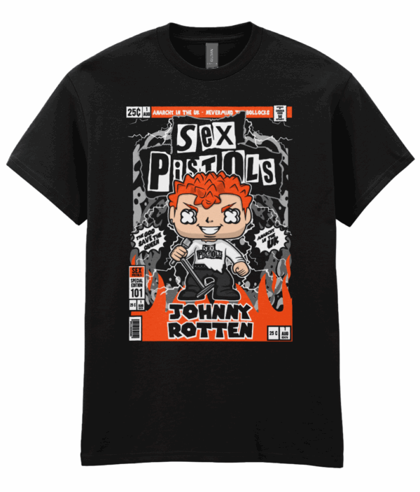 Johnny Rotten Pop Art Unisex T-Shirt