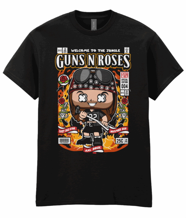 GnR Axl Rose Pop Art Unisex T-Shirt