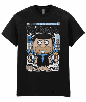 Fred Flintstone Pop Art Unisex T-Shirt