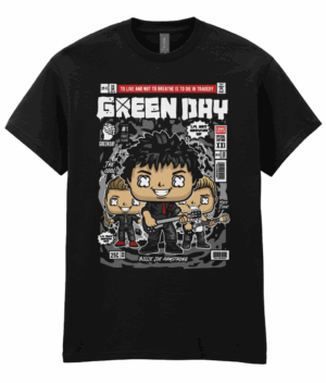 Green Day Pop Art Unisex T-Shirt