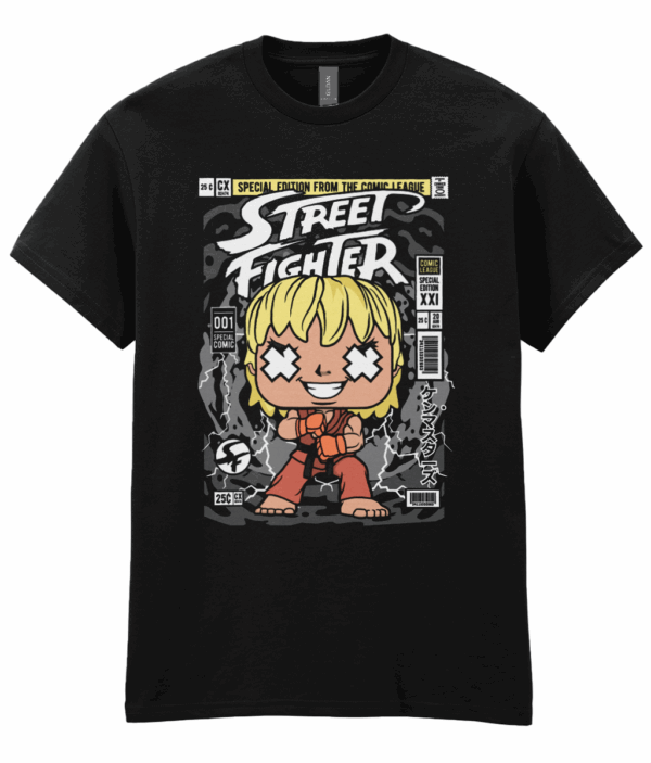 Street Fighter Ken T-Shirt
